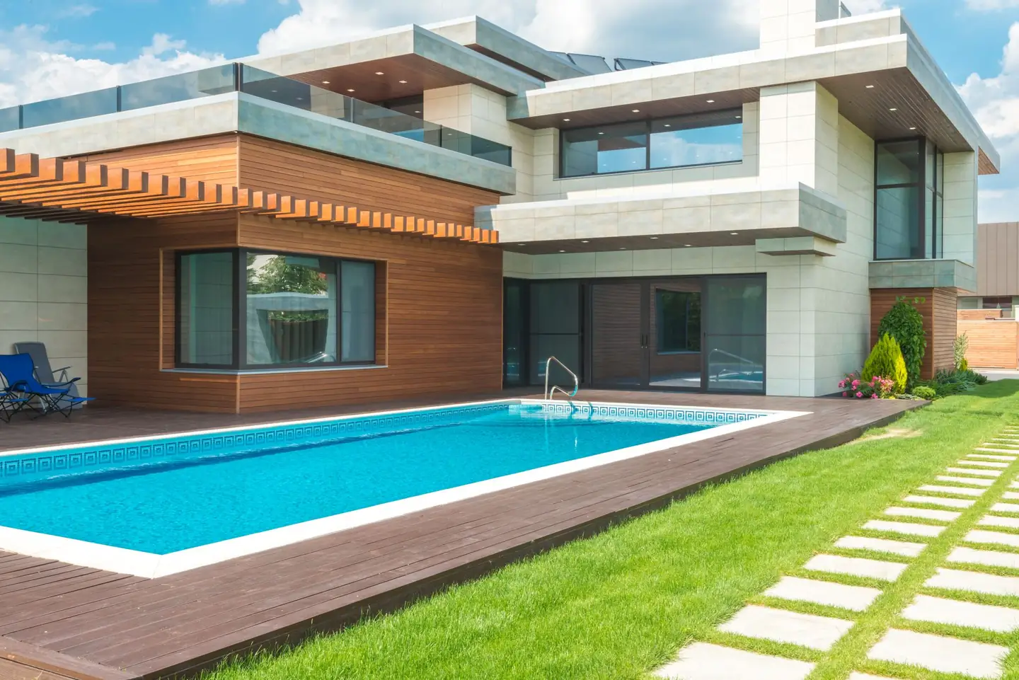 Swimming pool built in Cardiff South, NSW